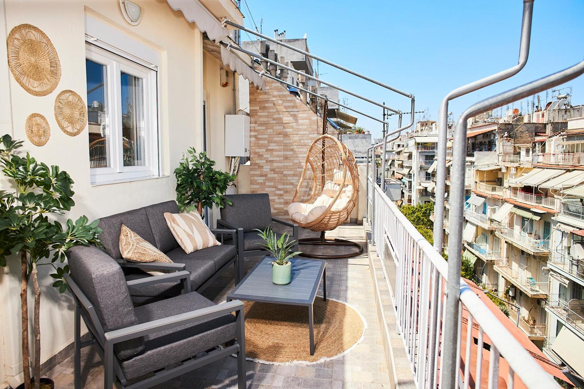 סלוניקי Gem Of Rotonda, City View Penthouse By Binobi! מראה חיצוני תמונה